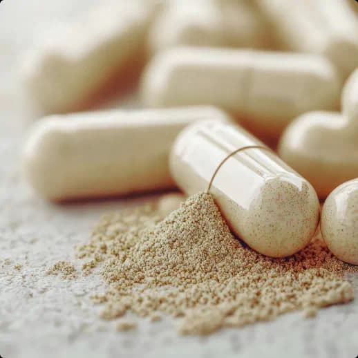 Capsules with powder